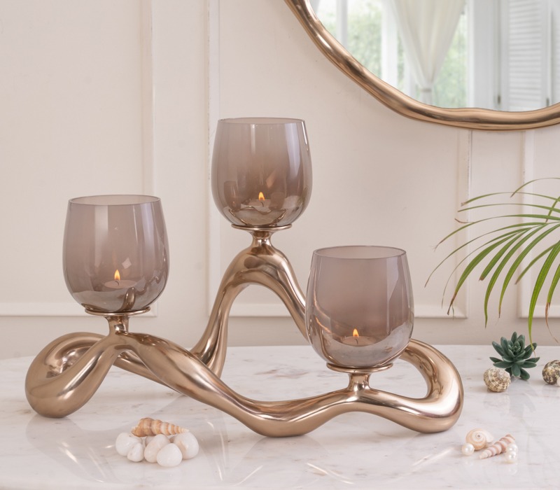 Sculptural Candleholder